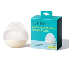 Unopened NEW 2 pcs Willow Silicon Wearable Breast Pump. Passive Breast Pump
