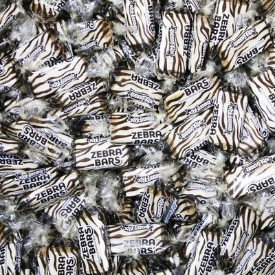 ATKINSON'S Zebra Peanut Butter Bars Old Fashioned Delicious Candy (2 Pounds)