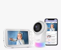 Hubble Nursery Pal Glow+ 5 Smart Video Baby Monitor