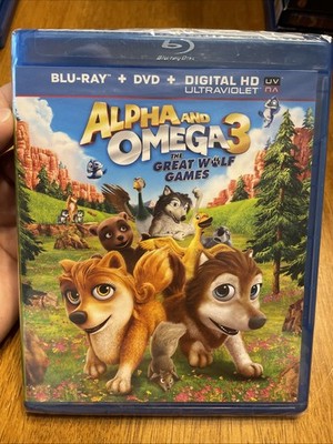 Brand New Alpha and Omega 3: The Great Wolf Games (Blu-ray Disc, 2015) Sealed
