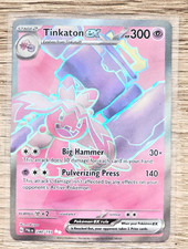 Pokémon TCG Tinkaton ex 240/193 Sv02: Paldea Evolved Holo MINT 2023 on eBay