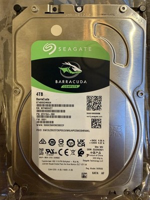Seagate BarraCuda 4TB 2021 3,5'' SATA III 5400RPM HDD - Nur Ersatzteile