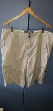 Vintage 90's Levi's Relaxed Fit Cargo Shorts Men Size 40 Beige