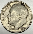 New Listing1953-D Roosevelt Dime - Circulated Condition - 90% Silver - US Coin - 3955