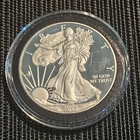 2017-S Proof American Silver Eagle 1 oz .999 Silver Coin In Capsule- JJ Initials