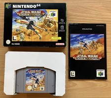 N64 Nintendo 64 Star Wars Rogue Squadron in OVP mit Anl. + Schutzhülle pal dt.