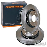 2X Denckermann Bremsscheiben 294Mm BelÜFtet Vorne Passend FüR CitroËN C-CROSSER