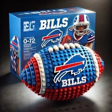 Creative American Football Building Blocks Mo...