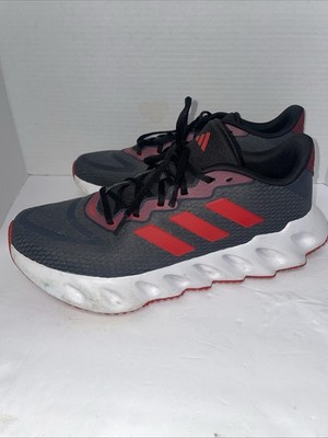 Adidas Switch Run Male Size 10 Gray Athletic Running Shoes Sneakers IF5714