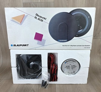 NOS Original Vintage Pair of BLAUPUNKT RL 6528 6.5'' 2-Way Cone Speakers