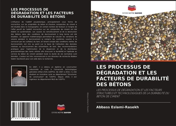 LES Processus DE DÉGradation ET LES Facteurs DE DurabilitÉ DES BÉTons Buch 2021-image