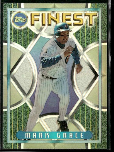 1995 Finest Mark Grace #65 card
