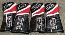 New Tour Edge Exotics 722 Driver Headcover Cover Black Red White