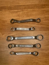 Westline & Sears Pop Offset 12 & 6 Pt.  Box End Wrenches Lot Of 5