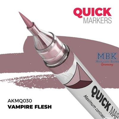 AK Interactive S.L. AK-MQ030 VAMPIRE FLESH - QUICK MARKERS