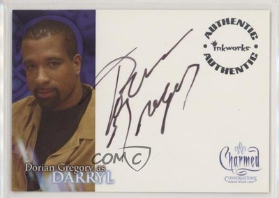 2005 Inkworks Charmed: Conversations Dorian Gregory as Darryl #A-2 Auto 7xr
