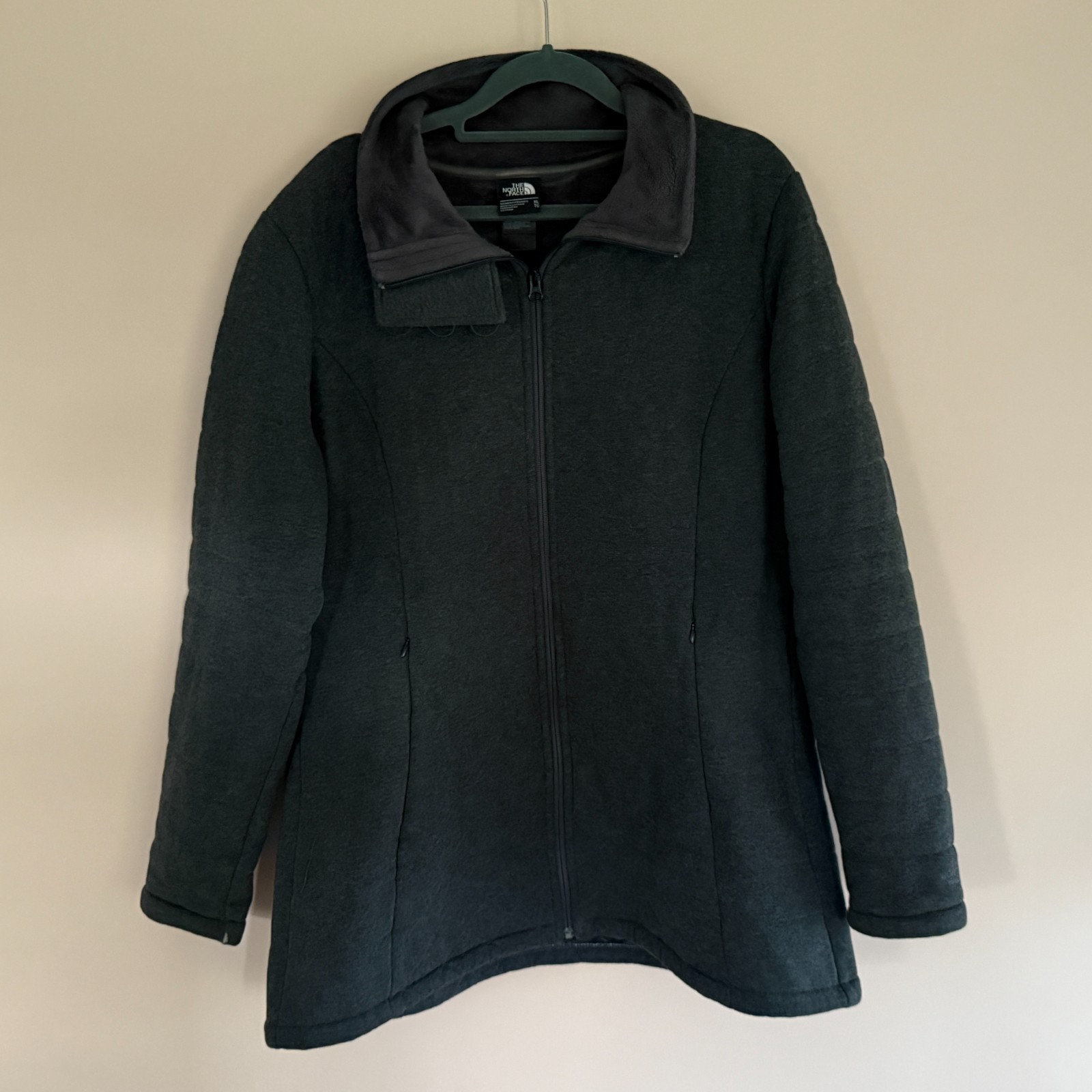 The North Face Fleece Lined Parka Jacket Grey Women's Size XL