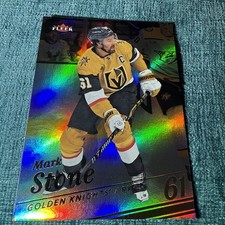 2025-26 Fleer Ultra #35 - Mark Stone - Rainbow Foil Parallel - Las Vegas