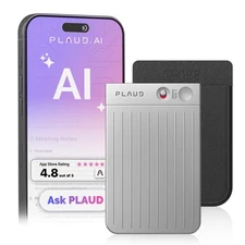 AI Voice Recorder, PLAUD Note Voice Recorder w/Case, App Control, Transcribe ...