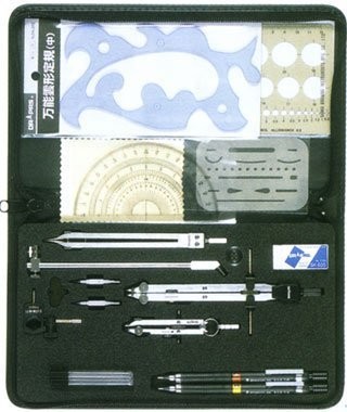 Drapas all-in-one drafting device 9 pieces set 21 items 053504