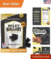 Licorice 24 Ounce Classic Gourmet Soft & Chewy Australian Black Licorice Cand...