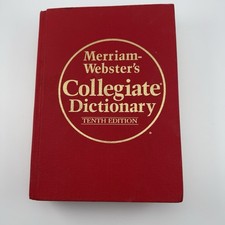 MERRIAN WEBSTERS COLLEGIATE DICTIONARY TENTH ...