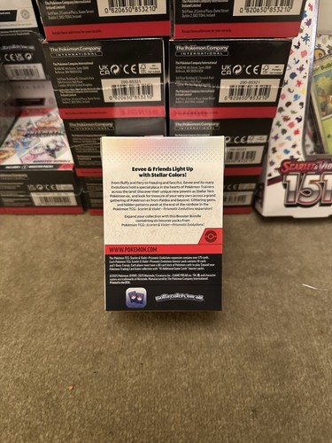 Pokemon TCG Scarlet & Violet Prismatic Evolutions Booster Bundle - Picture 2 of 2