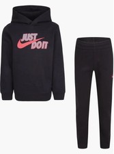 NEW Adorable Nike Just Do it Hoodie  Joggers Set Toddler Boy's, Size: 2T, NWT