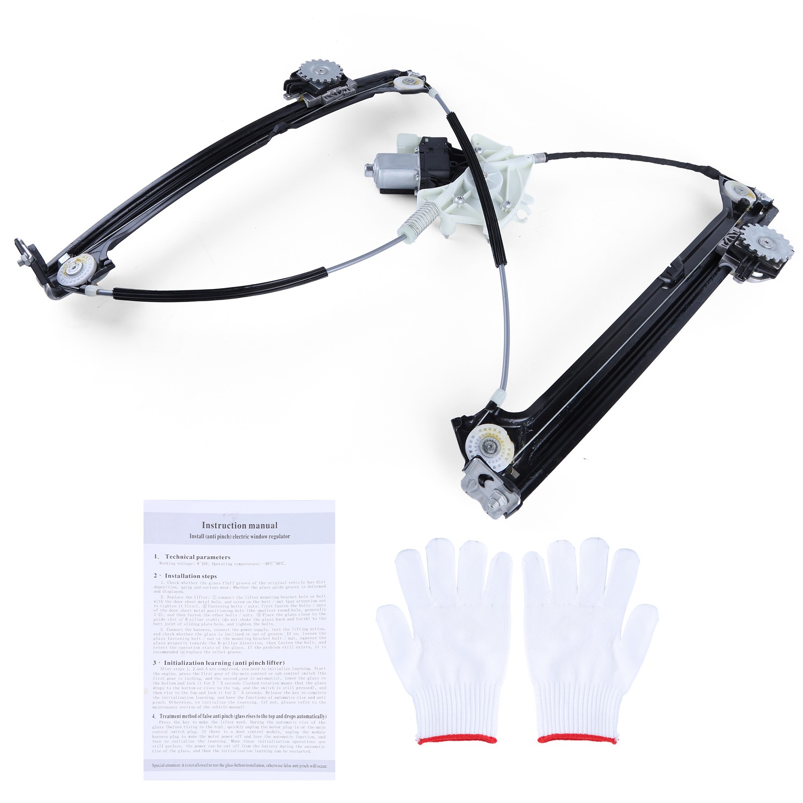 Maserati Quattroporte 2014-2022 Front Left Window regulator P/N 670002098