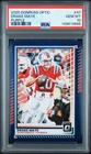 2025 Donruss Optic #47 Drake Maye Purple/60 Patriots GEM MINT PSA 10 POP 1