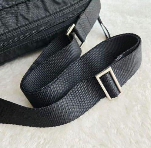 PRADA Shoulder Bag Black Shoulder Crossbody Tesuto thumbnail 8