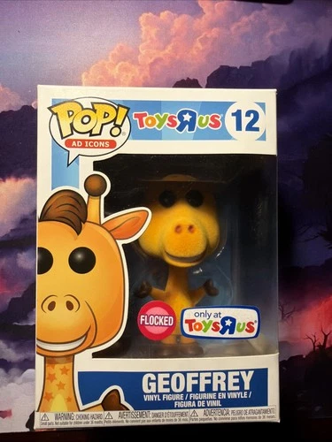 Funko Pop! Ad Icons Geoffrey #12 Flocked Toys “R” Us Exclusive Vaulted