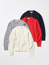 UNIQLO and COMPTOIR DES COTONNIERS Wool blend crew neck cardigan Women's 480025