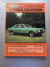 Autodata Ford Consul Granada 1962-1977 Car Repair Manual Autodata Ford Consul Granada 1962-1977 Car Repair Manual