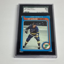 Larry Patey St. Louis Blues 1979 Topps Hockey SGC 7 #57 Graded