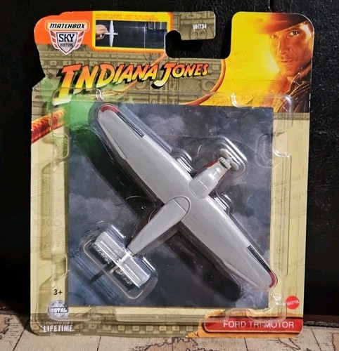 Indiana Jones Ford Tri-Motor - Mattel Diecast Matchbox Sky Busters - Picture 1 of 6