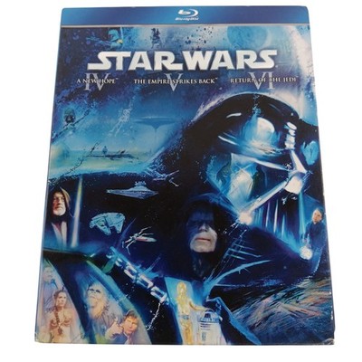 Star Wars Episodes IV-VI Blu-ray 3 Disc Set Movie Sci-Fi PG 20th Century Fox