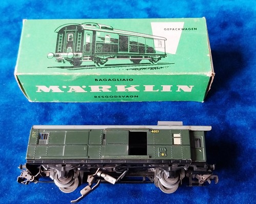Märklin H0 – Vagone portabagagli - mod. 4003 - Foto 2 di 6
