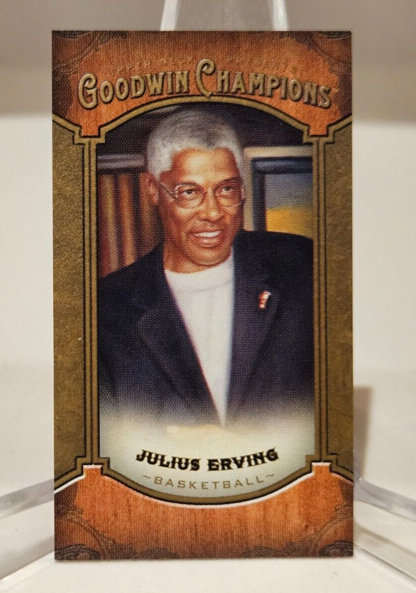 2014 Goodwin Champions JULIUS ERVING #80 Mini