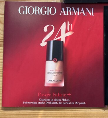 Giorgio Armani Luminous Silk hydrating primer + fluid sheer travel to go SET NEU