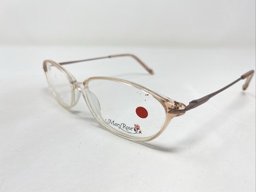 Mary Rose MR8005 C2 53-15-135 Rose Crystal Full Rim Eyeglasses Frame “U59 - Picture 2 of 8