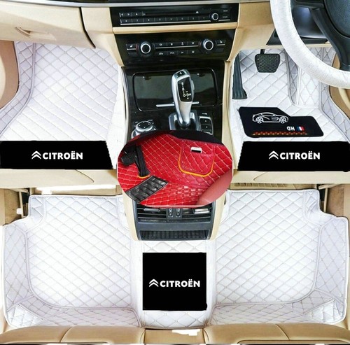 For 1998-2025 Citroen Handmade all-weather waterproof PU leather floor mat - Picture 25 of 91