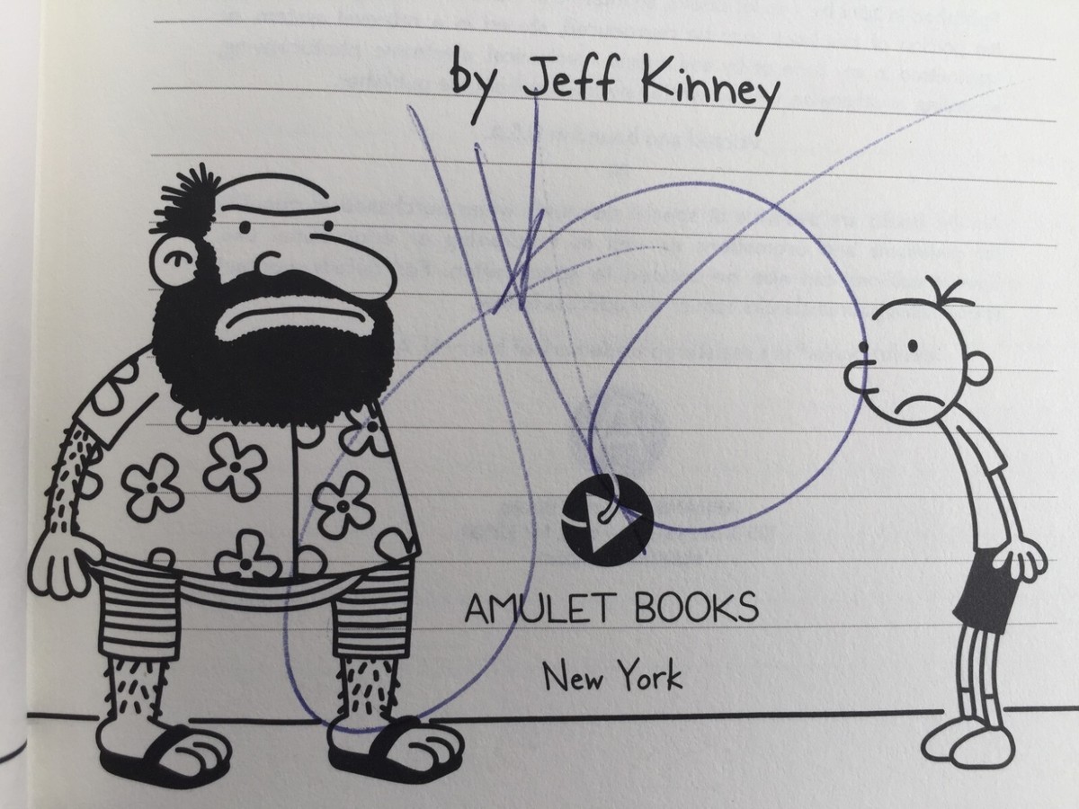 SIGNED & NEW - DIARY of a Wimpy Kid (THE LONG HAUL) -Book # 9 by