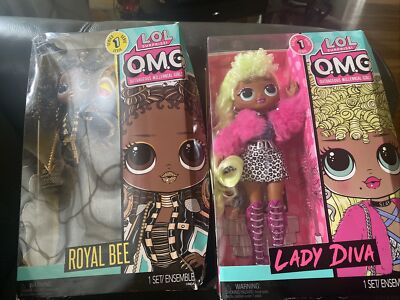 Series 1 LOL Royal Bee Lady Diva OMG Fashion Doll Kids Toy NEW OTHERS READ DESC
