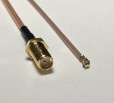 SMA Female to uFL/u.FL/IPX WiFi RF RG178 Coaxial Cable Pick Length USA