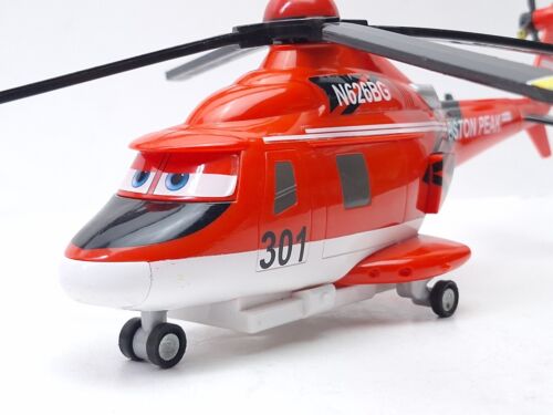 Figurine rouge Disney Avions Fire & Rescue Blades hélicoptère Pixar Talk sons 10" - Photo 2 sur 8