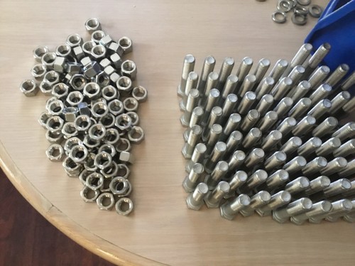 STAINLESS STEEL HEX NUTS bolts and washers lock. Conical , Belleville flat &lock - Picture 9 of 18