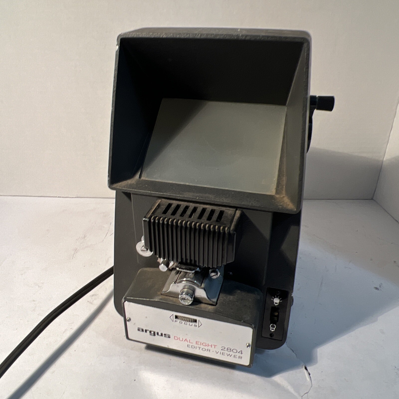 Argus Dual 8 Editor Viewer Model 2804, 8mm Film Strip Viewer (TESTED & WORKING) eBay
