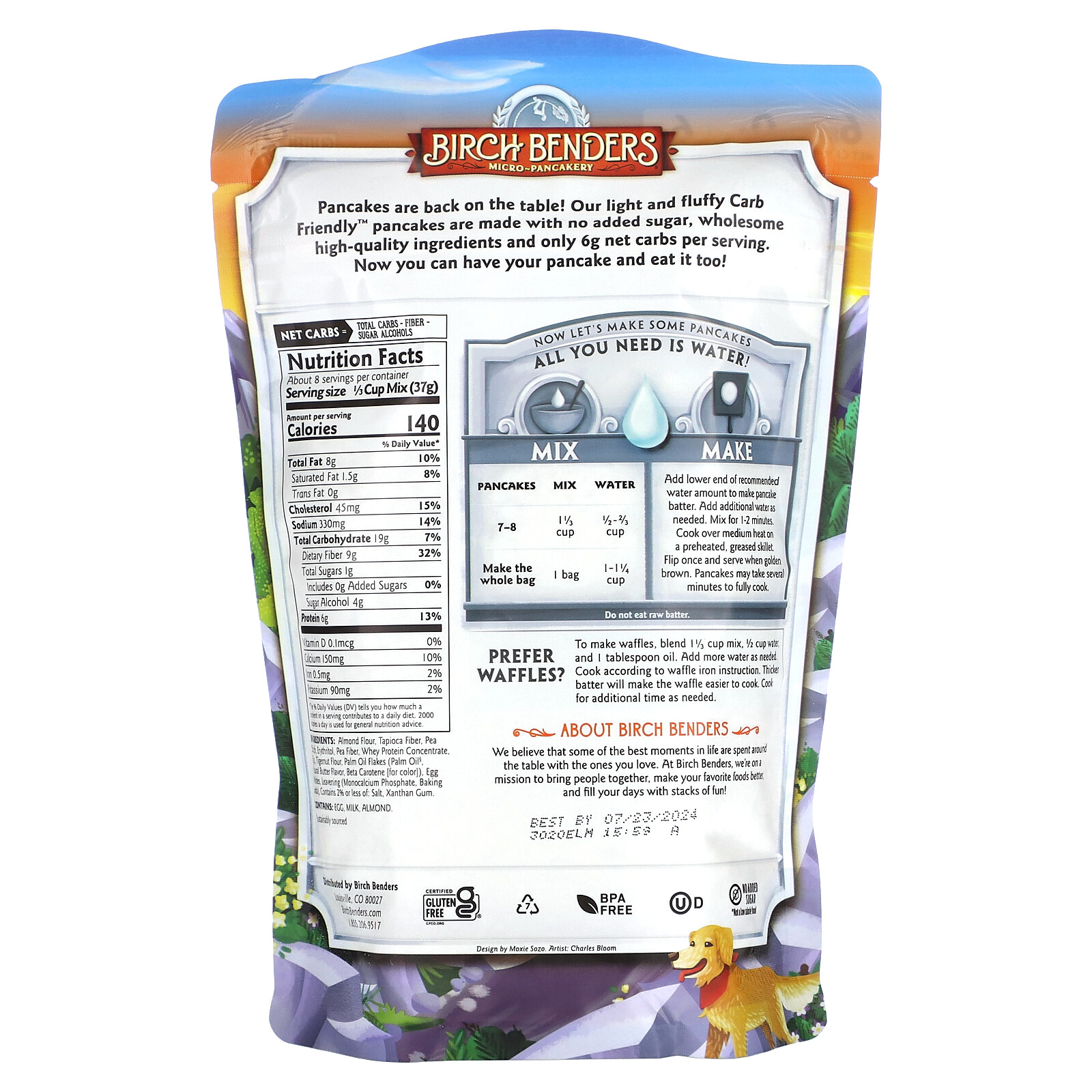 Pancake & Waffle Mix, Keto, 10 oz (283 g) TechRev Blog