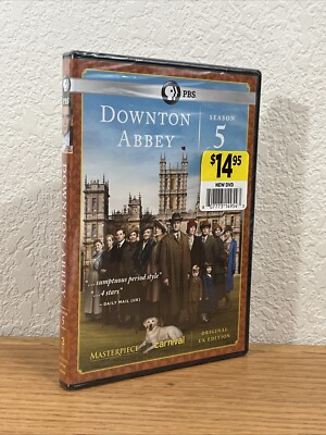 Downton Abbey: Season 5 (DVD, 2015) PBS Original UK Edition SEALED SEE PICS!